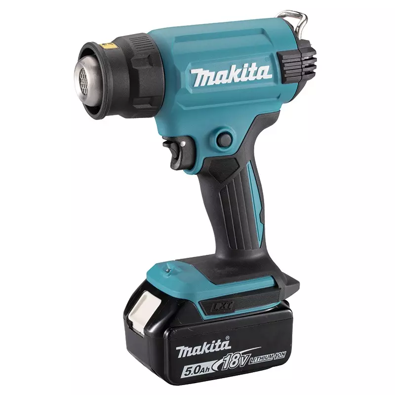 Makita Cordless Heat Gun 18 V LXT Li-Ion 200 LPM Air Flow and 550°C Air Temperature, XGH01ZK (Without Battery & Charger)