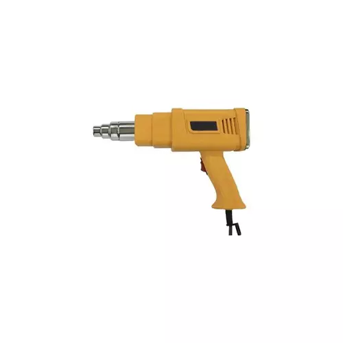 Turtle 1600 W Heat Gun Two Stage Settings Universal Motor Yellow, CD-1921