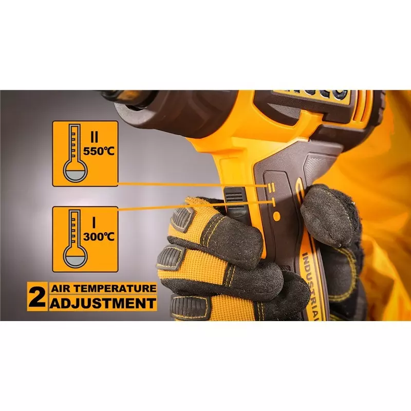 ingco-cordless-heat-gun-set-20-v-battery-voltage-100200-lmin-air-flow-rate-with-accessories-hgli20065