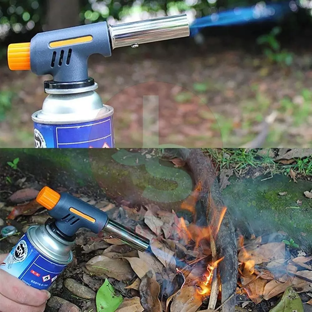 Jawsons Flame Gun 1300°C Maximum Temperature Adjustable Butane Torch with Windproof Design, Pro 1300 C