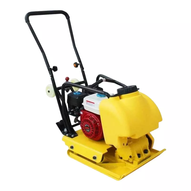 SACO PRO 4 Ton Plate Compactor Machine With Petrol Engine, 5.5 HP Motor Power and 15 KN Centrifugal Force, PC 90 ENGINE