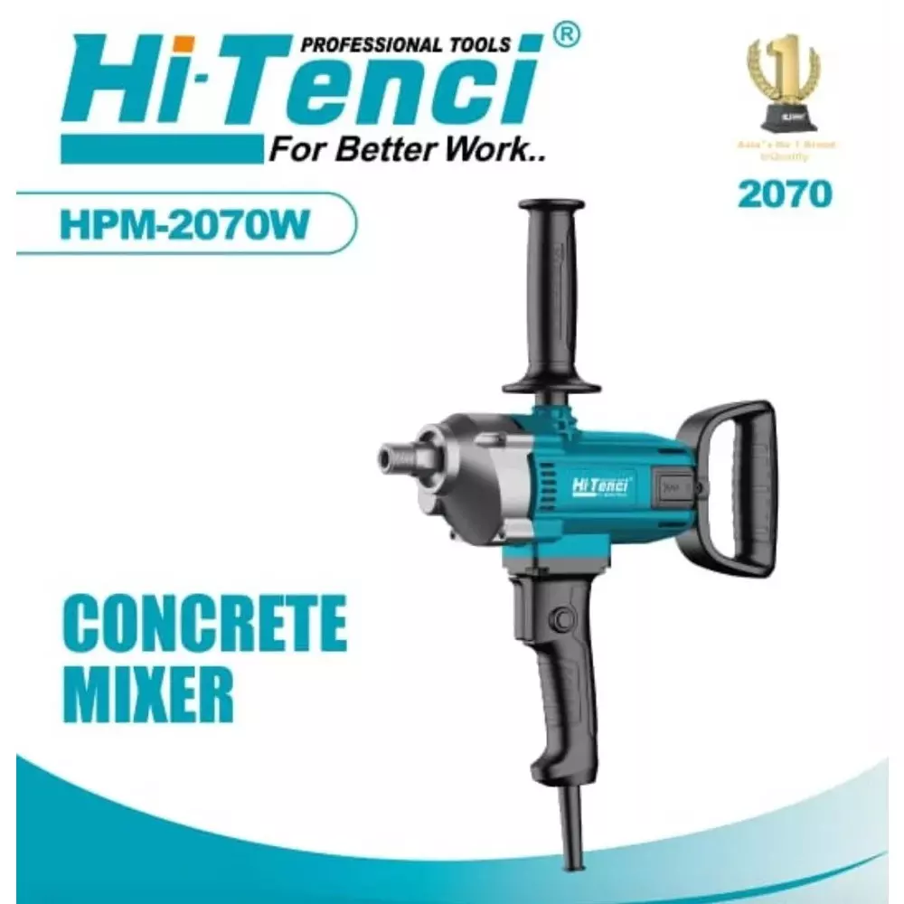hi-tenci-2-hp-concrete-mixer-with-1250-rpm-no-load-speed-and-20-mhr-output-hpm--2070w