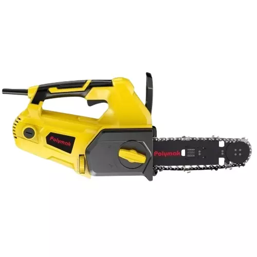 Polymak 1200 W AAC Block Cutter with 720 RPM No Load Speed and 13 inch (335 mm) Guide Bar, PMAAC250 (With Guide Bar & Chain)