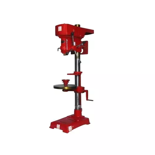 Lion Heavy Pillar Drill Machine Without Motor 1 Inch (2.54 cm) Size Cast Iron for Industrial Use