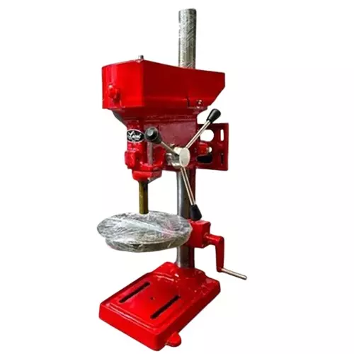 Lion Light Pillar Drill Machine Without Motor 5.8 Inch 14.73 cm Cast Iron for Industrial Use