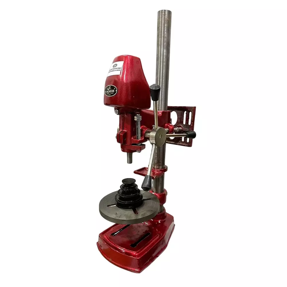 lion-chuck-pillar-drill-machine-without-motor-12-inch-127-cm-cast-iron-for-industrial-use