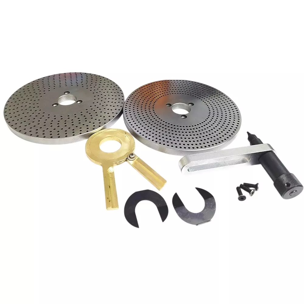 Assorts Dividing Head Indexing Plates 175 mm Dia for Hv8 /10/12/ 14 Rotary Table