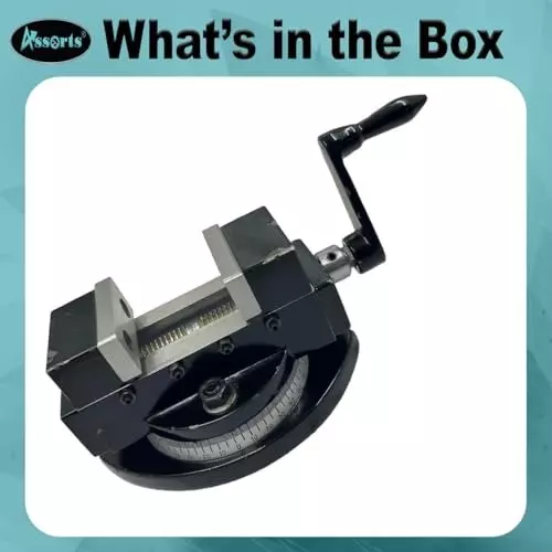 Assorts Self Centering Milling Machine Vice Cast Iron 50 mm (2 Inch) 52 mm Jaw Opening