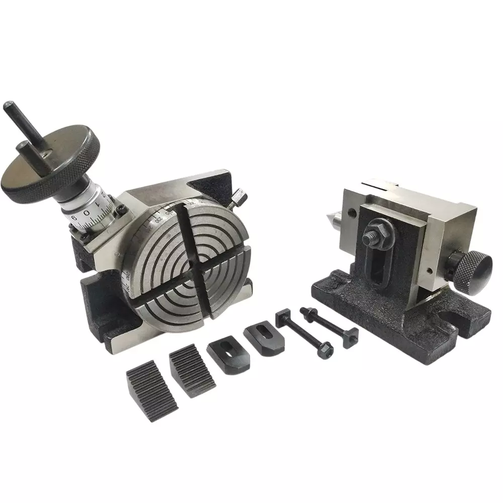 Assorts Milling Machine 100 mm (4 Inch) Hardened & Ground for Tailstock & M6 Clamp Kit