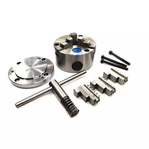 Assorts Rotary Table 100 mm (4 Inch) 100 mm 3 Jaw Self Centering Chuck