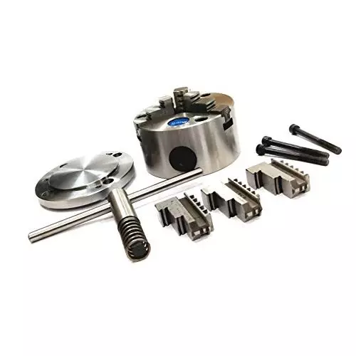 Assorts Rotary Table 100 mm (4 Inch) 100 mm 3 Jaw Self Centering Chuck