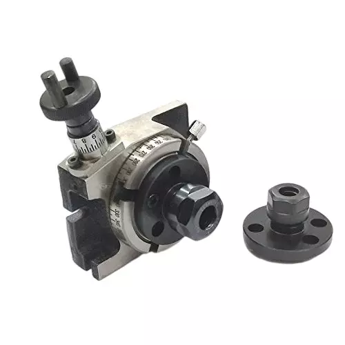 Assorts Rotary Table ER16 & ER-20 80 mm (3 Inch) for Milling, Indexing, Axis Cutting