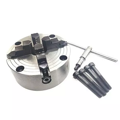 Assorts HV6 Rotary Table Tool Steel 150 mm (6 Inch) 125 mm 4 Jaw Independent Dog Chuck Morse MT2 Taper