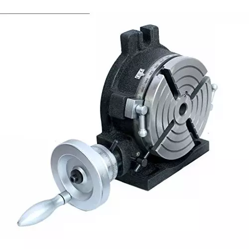Assorts HV6 Rotary Table Tool Steel 150 mm (6 Inch) 125 mm 4 Jaw Independent Dog Chuck Morse MT2 Taper