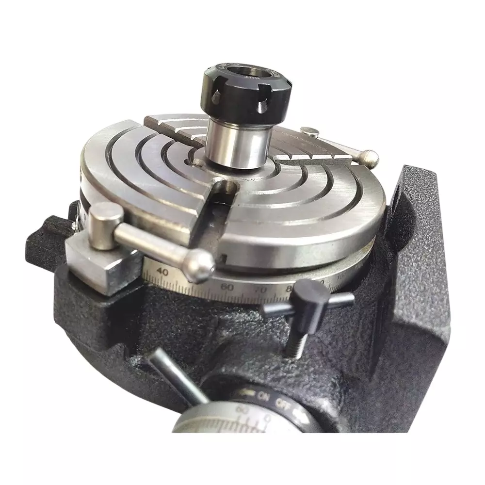 Assorts HV6 Rotary Table Tool Steel ER25 Collet Adapter 3 Slots MT2 Taper