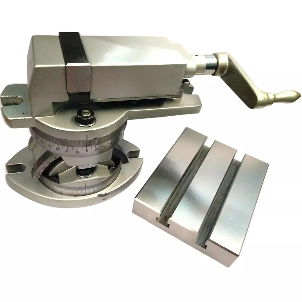 Assorts Modular Milling Machine Vise & Boring Table 150 mm Dia 100x125 mm Size for Milling