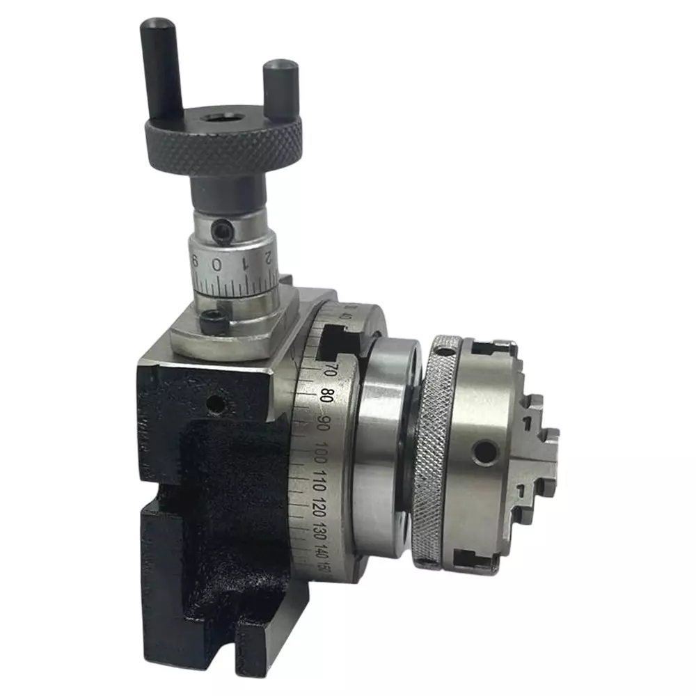 Assorts HV3 Rotary Table 75 mm (3 Inch) 65 mm 3 Jaw Self Centering Chuck 3 Slots