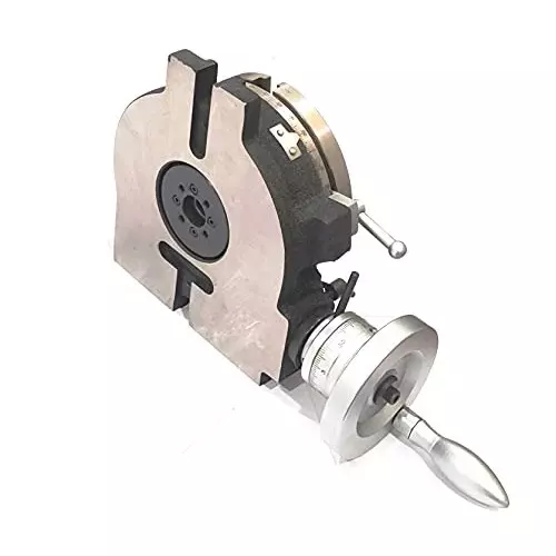 Assorts HV6 Rotary Table 150 mm Dia MT-2 bore 4 Slots for Milling Machine