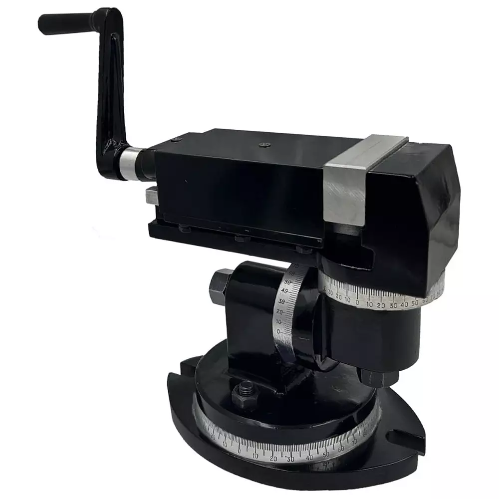 Assorts 3-Way Precision Universal Milling Machine Cast Iron 80 mm for Small to Medium-Sized Workpieces