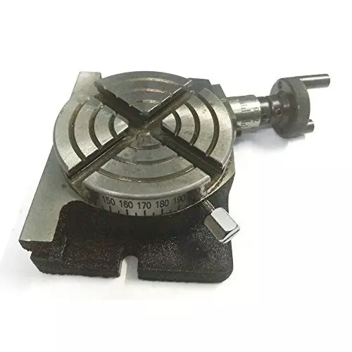 Assorts Rotary Table 80 mm (3 Inch) 80 mm 4 Jaw Independent Chuck