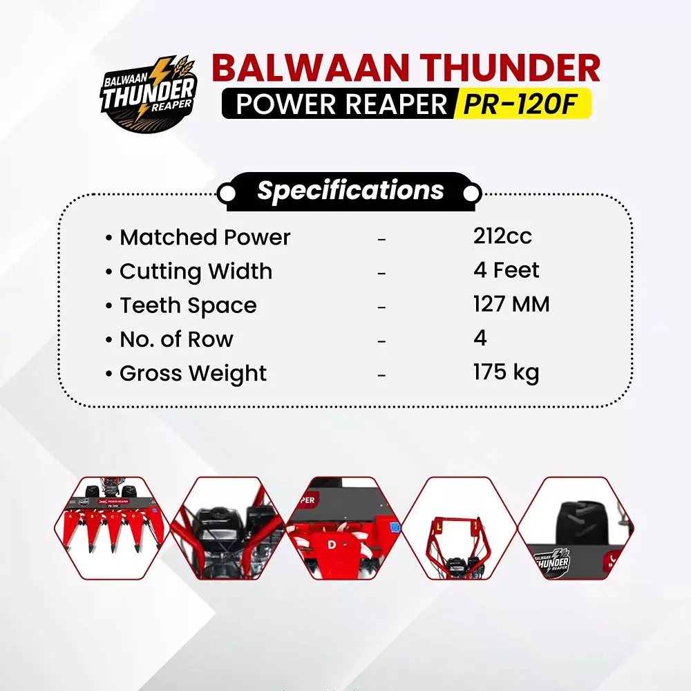 balwaan-power-reaper-with-7-hp-4-stroke-ducar-euro-v-engine-212-cc-displacement-and-2-inch-508-mm-cutting-height-pr-700