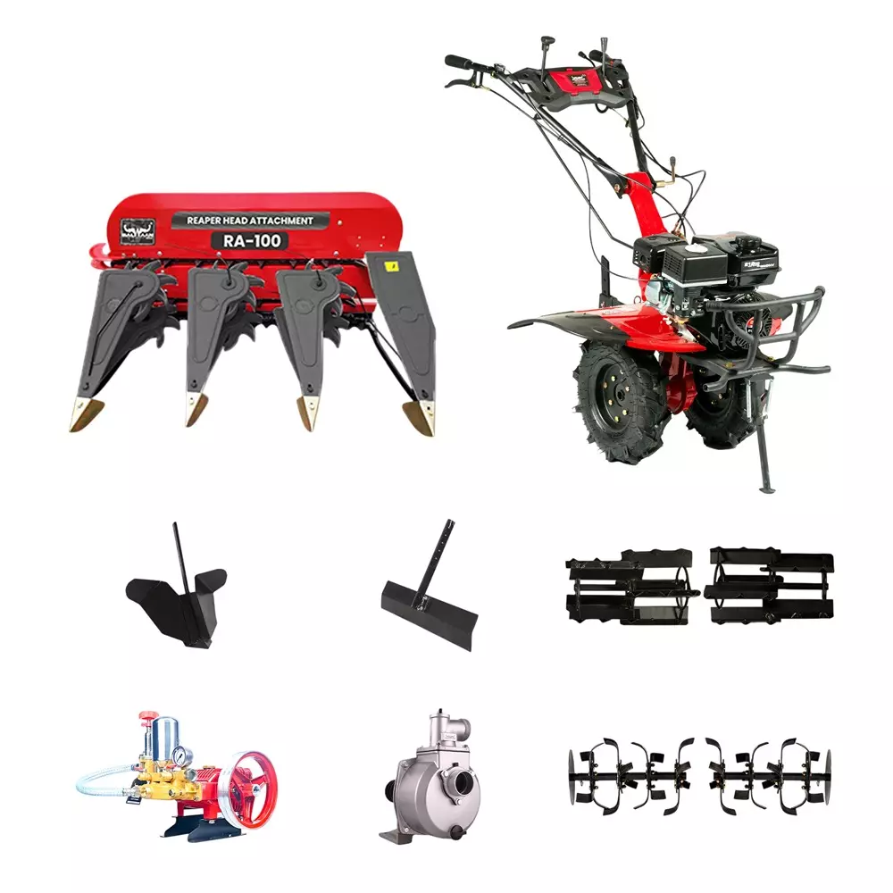 Balwaan Petrol Power Reaper 3 Row 100 cm Cutting Width with 4-Stroke Ducar Euro-V Engine, PR-700 (7-in-1)