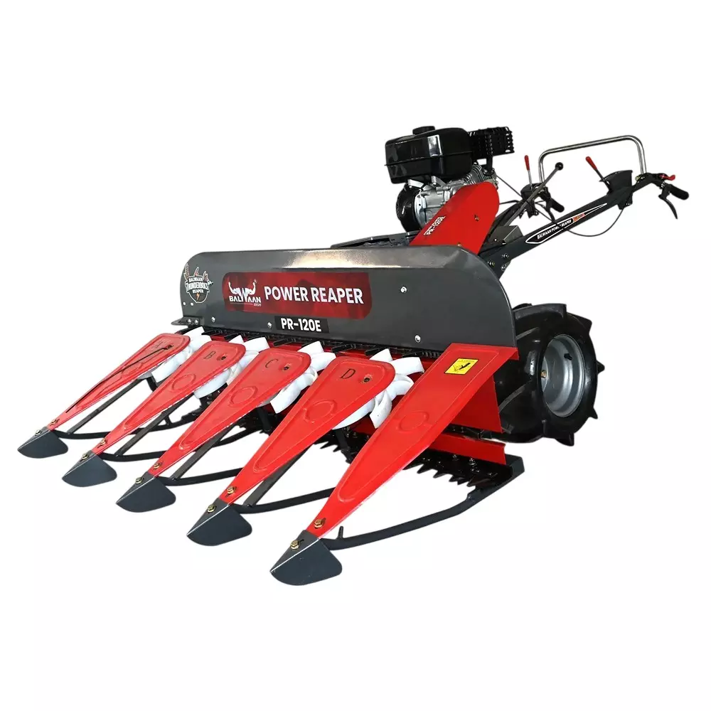 Balwaan Power Reaper with 4 Stroke Petrol Engine, 212 CC Displacement and 2 inch (50.8 mm) Cutting Height, PR-120E