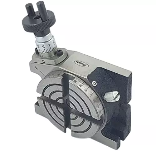 GENERIC Rotary Table Diameter 3 inch (80 mm) Regular and 3 Slots for Milling Machine, CP-H6JC-0M1C