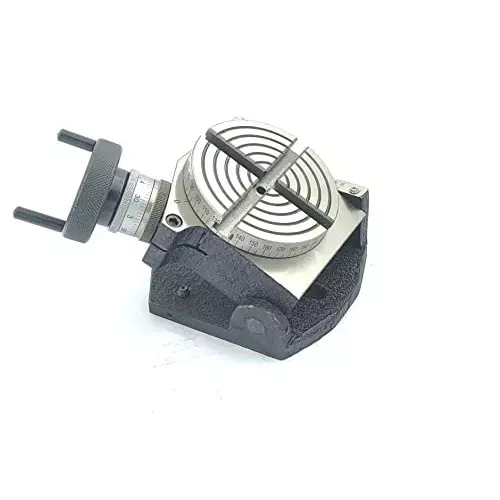 Assorts Tilting Rotary Table 100 mm (4 Inch) with ER20 Collet Adaptor with M6 Clamp Kit