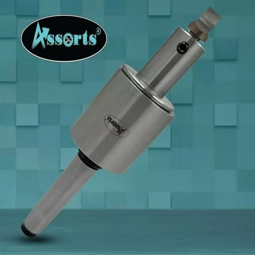 Assorts Precision Rotary Broach Set 2MT Shank M10x1.5 mm Drawbar with 7 Pcs HSS Square Punch Set