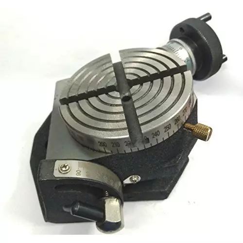 Assorts Tilting Rotary Table 100 mm (4 Inch) ER20 Collet Adaptor