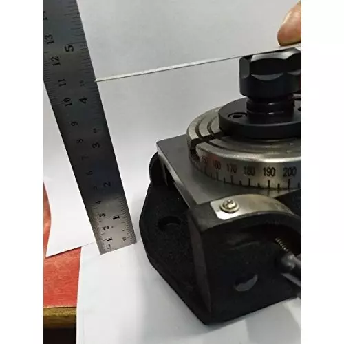 Assorts Tilting Rotary Table 100 mm (4 Inch) ER20 Collet Adaptor
