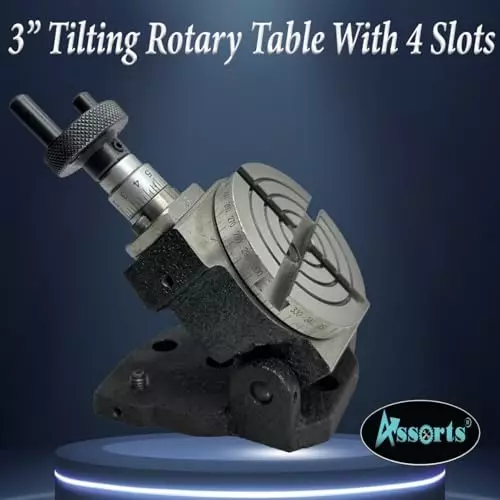 Assorts Tilting Rotary Table 75 mm (3 Inch) for Milling Machine