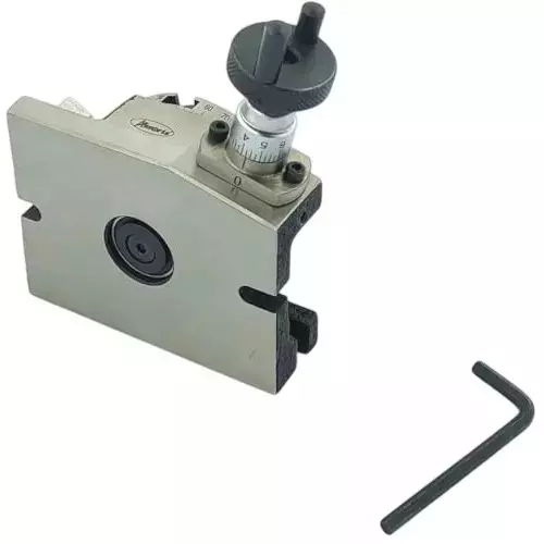 Buyohlic International Rotary Milling Table Regular 4 Slot with 3 inch (80 mm) Diameter and 5/16 inch (7.9 mm) Slot Width, 9O-7VDE-M1PT