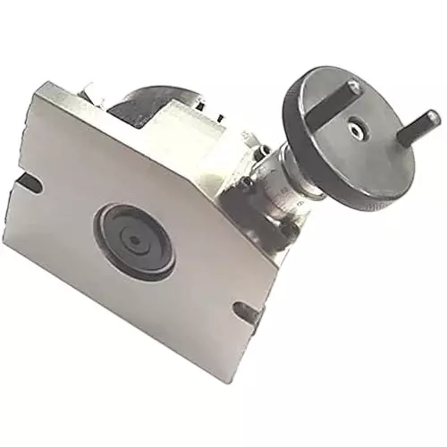 A.D INTERNATIONAL Rotary Milling Table Regular 3 Slot with Horizontal and Vertical Mounting and 4 inch (100 mm) Table Diameter, IZ-RR6D-8S3P