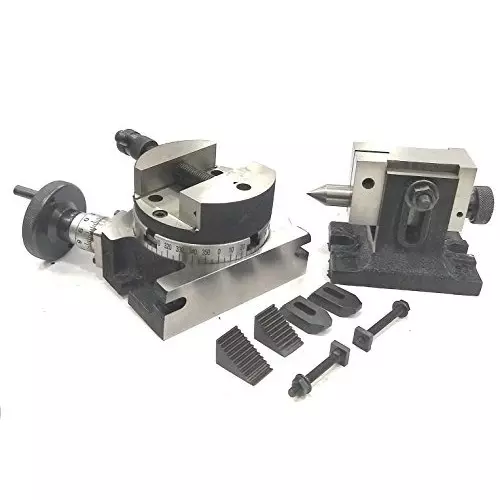 Assorts Quality Precision Rotary Table 100 mm (4 Inch)fit with 3 & 4 Slots Table