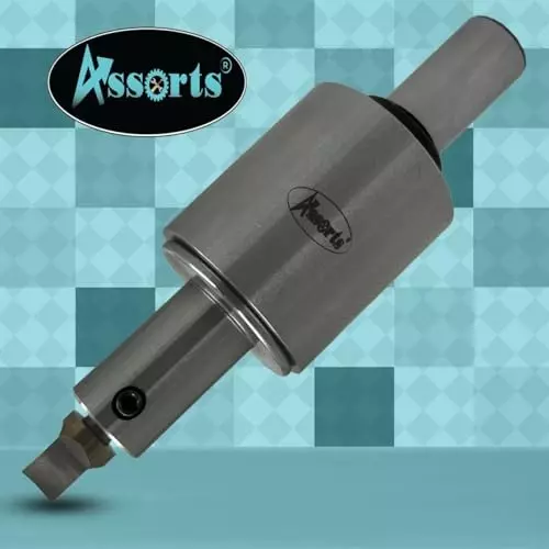 Assorts Precision Rotary Broach Set with 7 Pcs HSS Square Punch Set Size for Lathe Metalworking