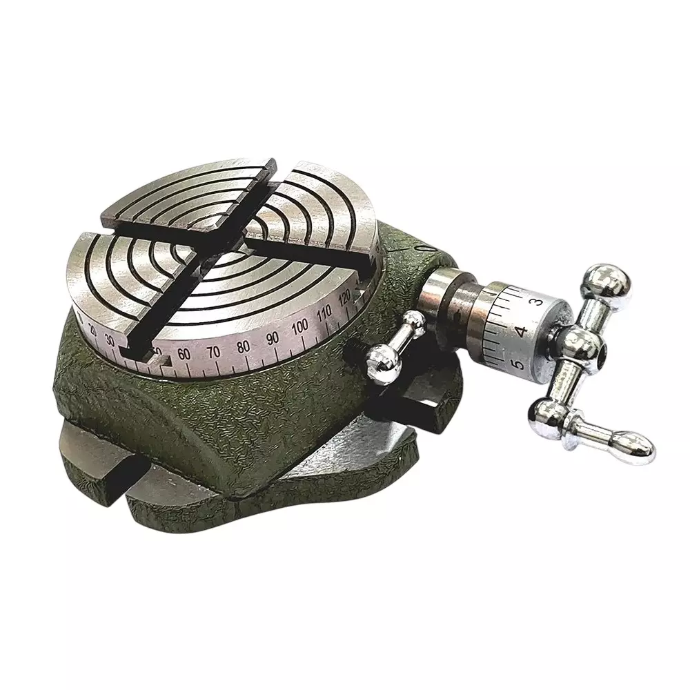 Assorts Cast Iron & Tool Steel Small Rotary Table 31.75 mm (2-3/4 Inch)