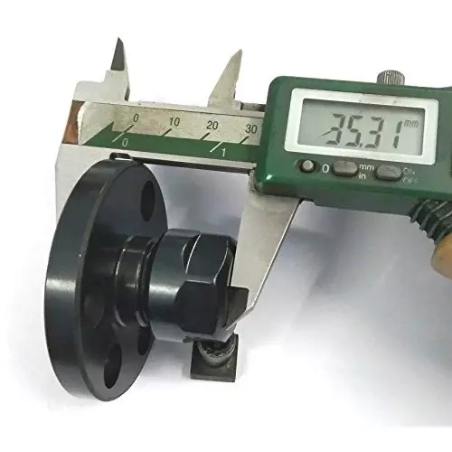 Assorts Rotary Table 80 mm (3 Inch) with ER16 Collet Adaptor, M6 Clamp Kit, Round Vice, Tailstock & A Chuck With Back Plate & Fixing Tnuts (With 50 mm 4 Jaw)