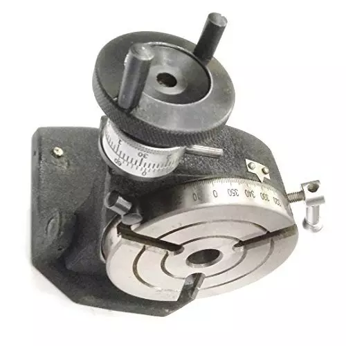 Assorts Tilting Rotary Table 100 mm (4 Inch) 2MT with Dividing Plate & Clamp Kit