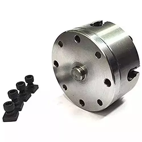 Buyohlic International Rotary Table Size 3 inch (80 mm) 4 Jaw Chuck Size 70 mm and 3 Slots, K3-MBPP-4TKI