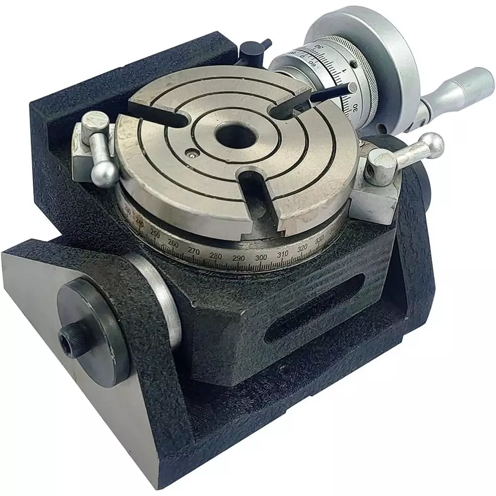 A.D INTERNATIONAL Rigid Precision HV4 Rotary Table Diameter 110 mm