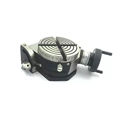 Assorts Tilting Rotary Table 100 mm (4 Inch) with M6 Clamp Kit
