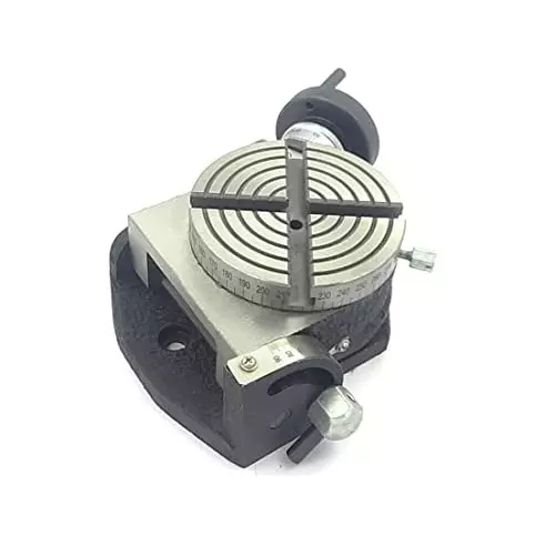 Assorts Tilting Rotary Table 100 mm (4 Inch) with M6 Clamp Kit