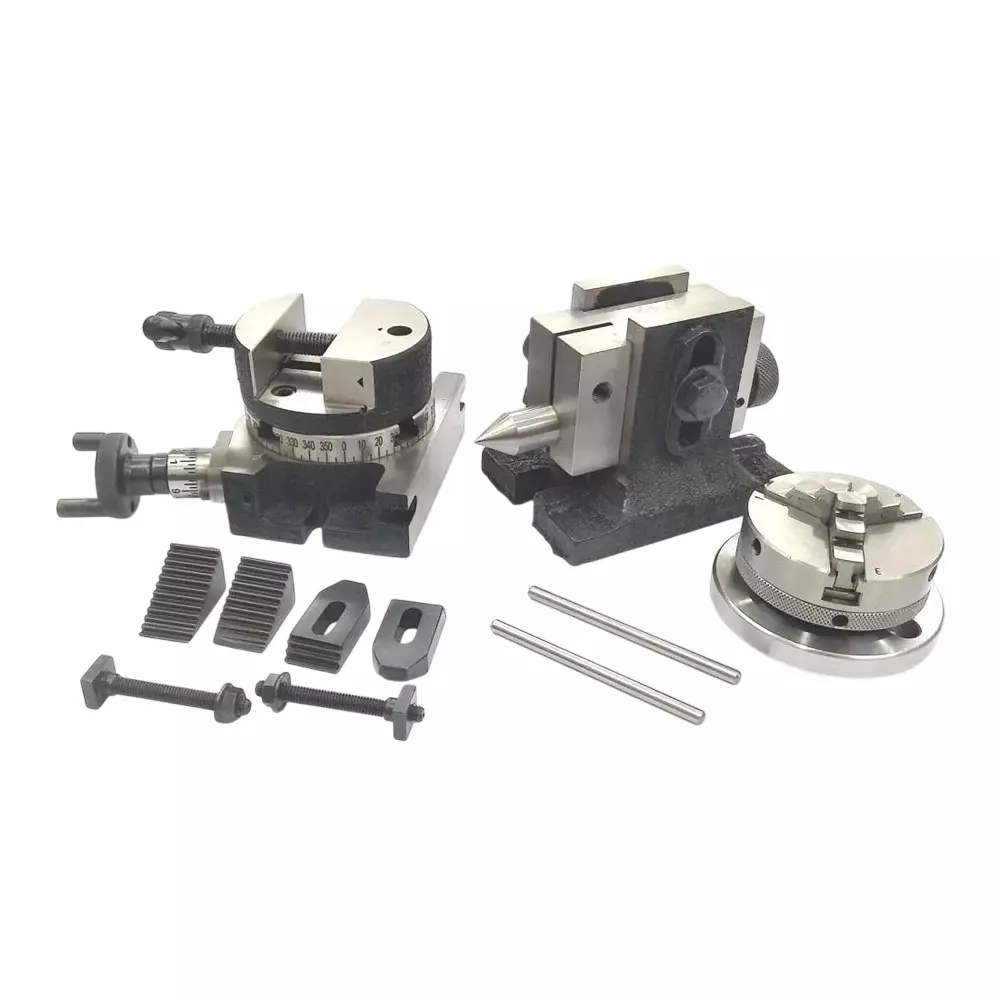 Assorts Rotary Milling Table Set Iron 80 mm (3 Inch)