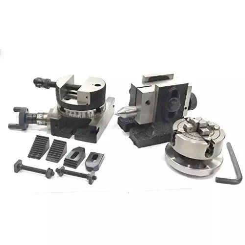 Assorts Rotary Milling Table Set Iron 80 mm (3 Inch)