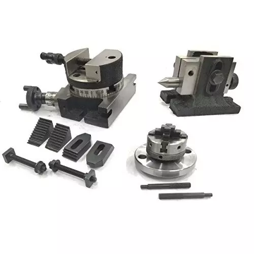 Assorts Rotary Milling Table Set Iron 80 mm (3 Inch)