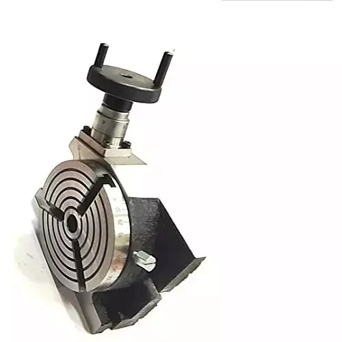 Buyohlic International Rotary Table Size 4 inch (100 mm) for Milling Machines Cutting and Indexing at Equal Axis, 2Y-CFDT-7L3C