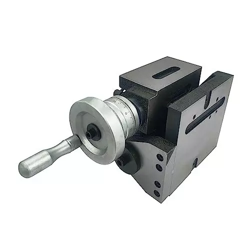 A.D INTERNATIONAL Rigid Precision HV4 Rotary Table Diameter 110 mm and 4 T Slots, CO-0N4T-5RZ9