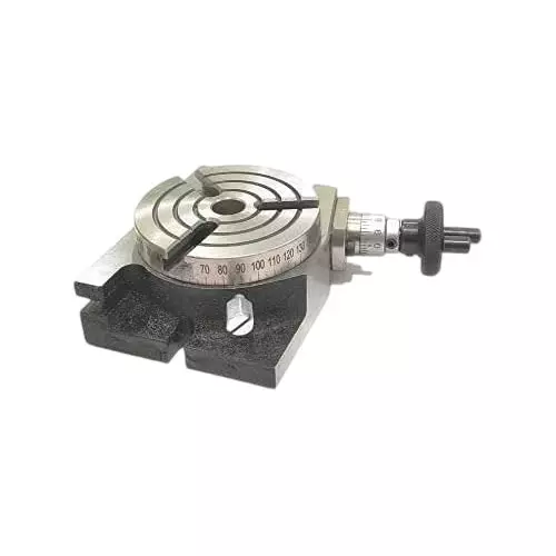 Assorts Cast Iron & Tool Steel Rotary Table 75 mm (3 Inch) 3 Slots
